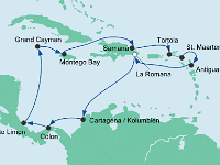 12.01.2016 - Einschiffung La Romana
